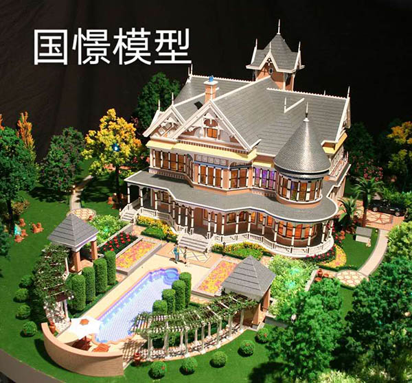 平定县建筑模型