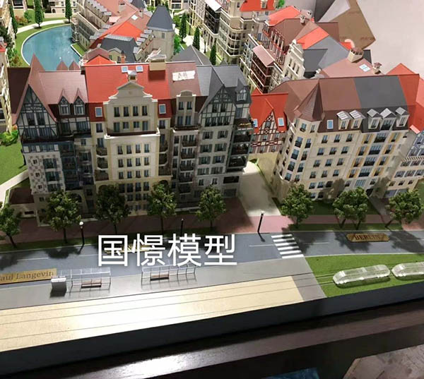 平定县建筑模型